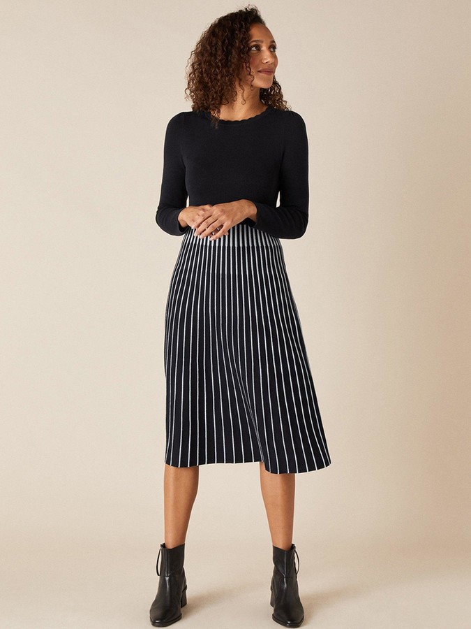 monsoon pleated dress