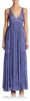 Thumbnail for your product : Missoni Printed V-Neck Maxi Dress