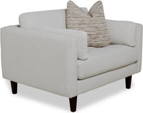 Asher Mid-Century Modern 47-Inch Width XL Armchair