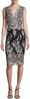 Thumbnail for your product : Erin Fetherston Sleeveless Scalloped Lace Cocktail Dress, Black