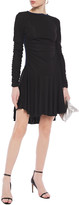 Thumbnail for your product : See by Chloe Ruched Stretch-jersey Mini Dress