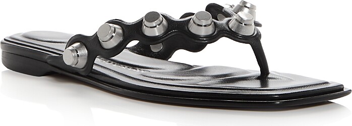 Alexander Wang Women's Rexa Embellished Thong Sandals
