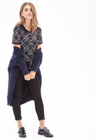 Thumbnail for your product : Forever 21 Plaid Peter Pan Collar Blouse