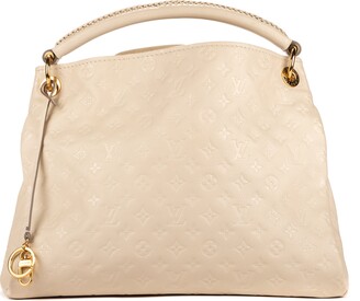 Louis Vuitton Limited Edition Beige Canvas Button Bag with Hammered, Lot  #58135