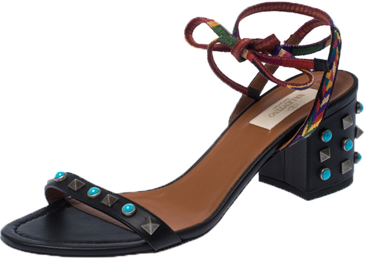 valentino studded heels sale