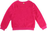Thumbnail for your product : Little Marc Jacobs Soft Faux-Fur Heart Illustration Sweater, Size 4-5