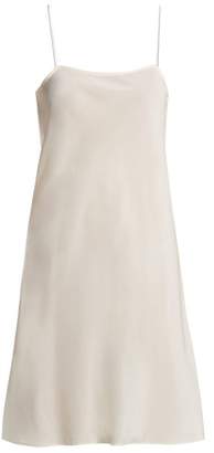 Loup Charmant - Bias Cut Silk Slip Dress - Womens - Cream