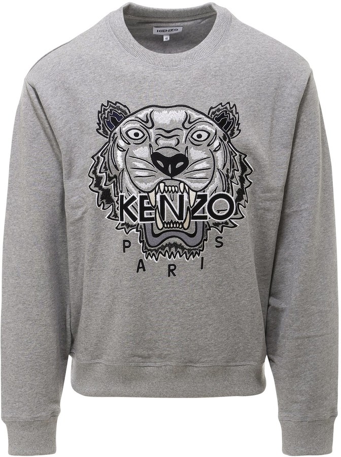 kenzo hoodie grey