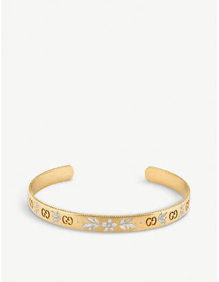 Gucci Icon blossom 18ct yellow gold bracelet