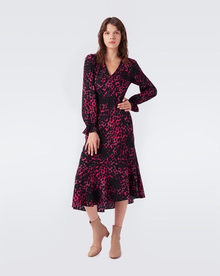 Diane Von Furstenberg Dress Dot | Shop the world's largest 