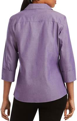 Foxcroft Concealed Button-Down Top