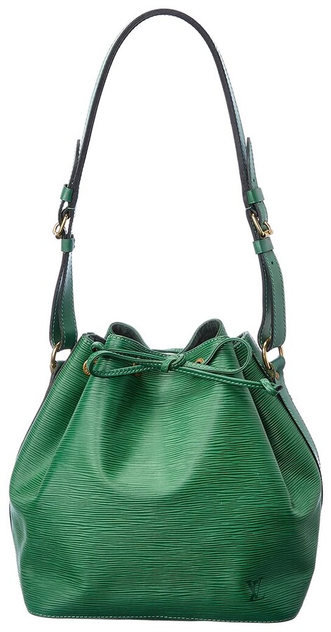 Louis Vuitton Green Epi Leather Petite Noe (Authentic Pre-Owned