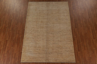 Isabelline Handmade Gabbeh Oriental Area Rug 7x10