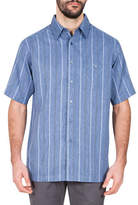 Thumbnail for your product : Haggar Striped Short Sleeve Sport Shirt