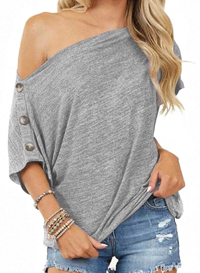 off one shoulder tops uk