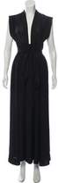 Thumbnail for your product : Isabel Marant Silk Maxi Dress Black Silk Maxi Dress