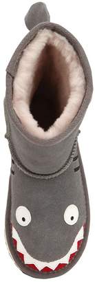 Emu 'shark' Suede & Merino Wool Boots