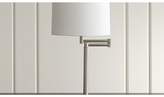 Thumbnail for your product : Crate & Barrel Metro II Brushed Nickel Swing Arm Table Lamp