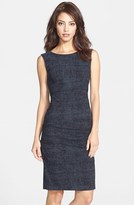 Thumbnail for your product : Nicole Miller 'Lauren' Print Stretch Sheath Dress