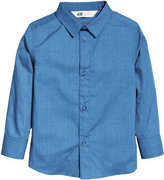 Thumbnail for your product : H&M Easy-iron Shirt - Blue - Kids