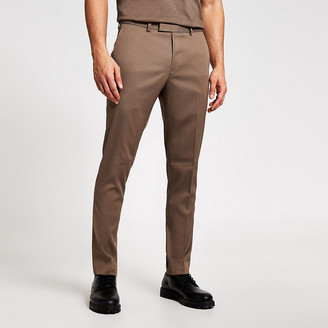 beige skinny trousers mens