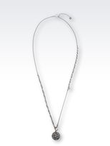 Thumbnail for your product : Emporio Armani Steel Necklace With Swarovski