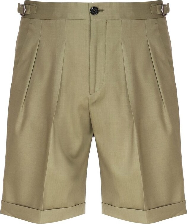 BE ABLE Beable Pleat Detailed Shorts