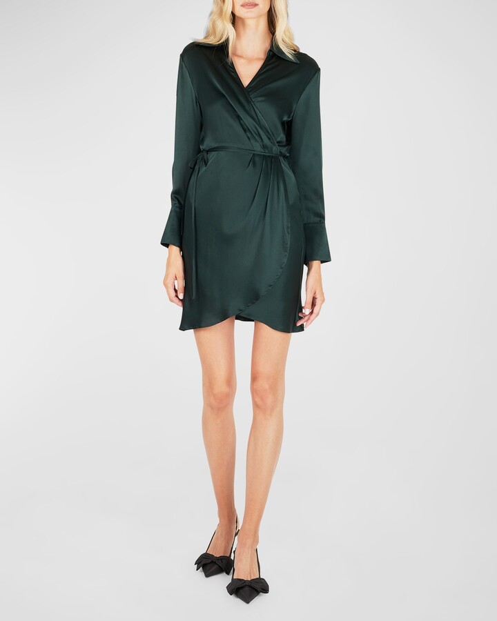 Helsi Milena Long-Sleeve Sequin Mini Dress