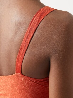 Sara Cristina Narcissus One-shoulder Cutout Swimsuit