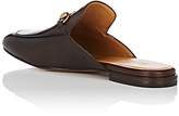 Thumbnail for your product : Gucci Men's Kings Leather Mules - Brown