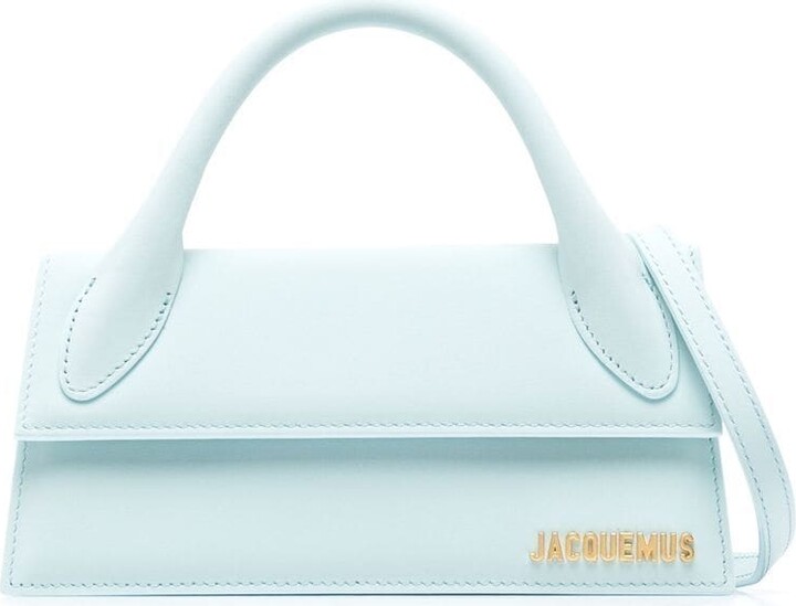 Le Chiquito Long Bag - Jacquemus - Blue - Leather