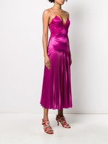 Thumbnail for your product : Christopher Kane Lace Detail Pleated Dress