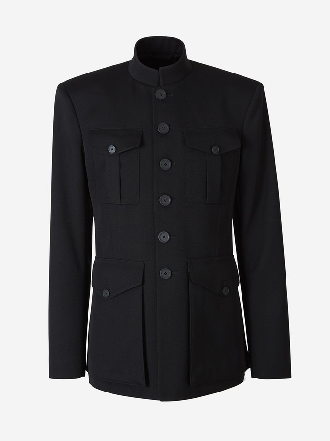 balenciaga military jacket