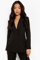 Thumbnail for your product : boohoo Petite Fitted Pocket Detail Blazer