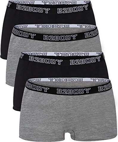 B2BODY Breathable Cool Touch Underwear Women - Boyshort Panties
