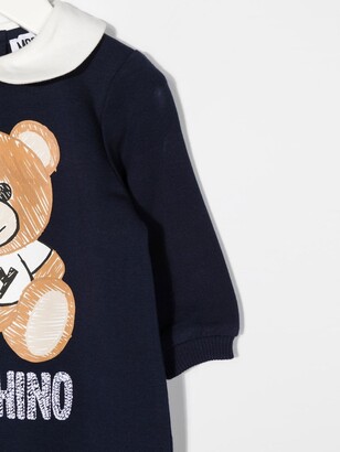 MOSCHINO BAMBINO Teddy logo-print pyjamas