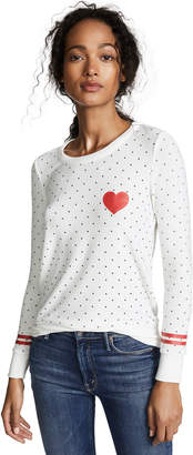 Chaser Red Heart Long Sleeve Tee