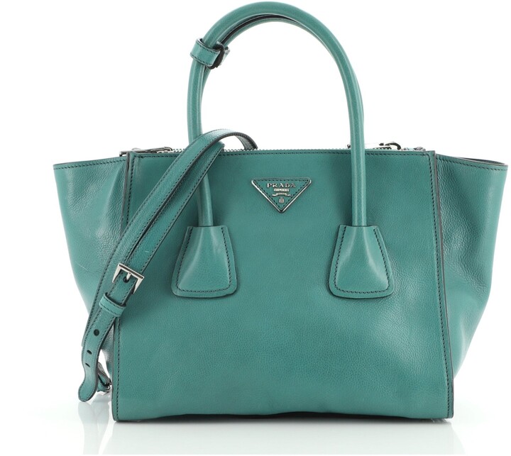 green prada purse