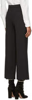 Thumbnail for your product : Chloé Black Classic Crop Flared Trousers