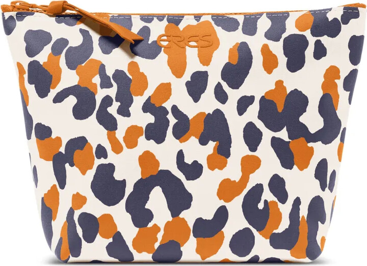 Eres Pocket spotted-print pouch