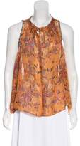 Thumbnail for your product : Isabel Marant Printed Silk Top