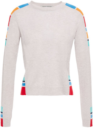 Autumn Cashmere Color-block Cashmere Sweater