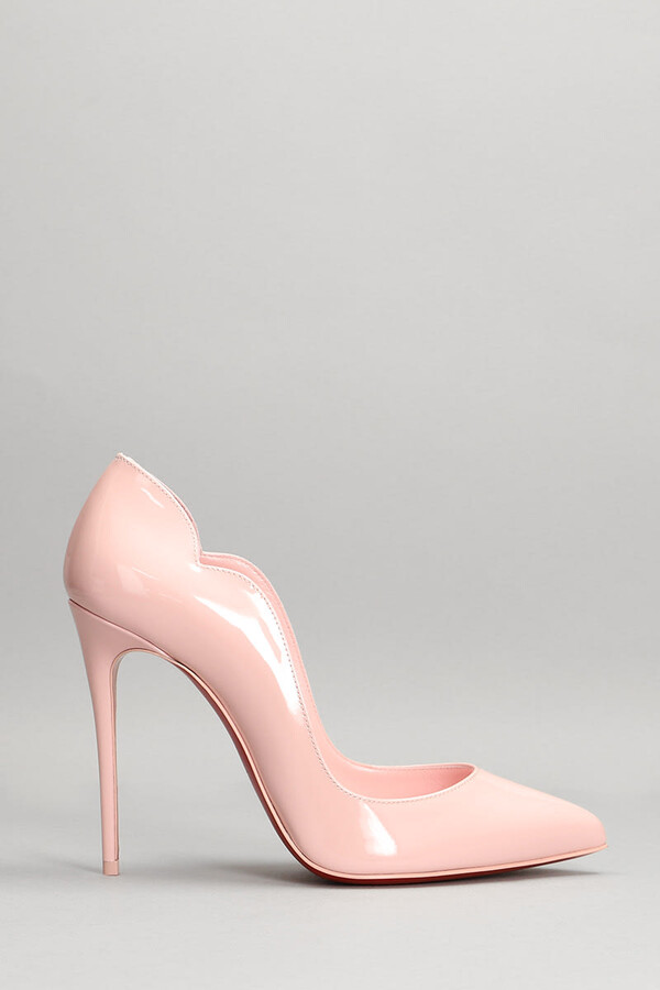 Christian Louboutin Hot Chick 100 Pumps In Rose-pink Patent Leather -  ShopStyle