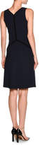 Thumbnail for your product : Giorgio Armani Contrast-Piped Sleeveless Cocktail Dress, Navy/Black