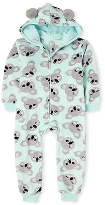 The Childrens Place Boys Printed One Piece Sleeper 