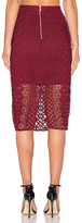 Thumbnail for your product : Bardot Calista Lace Skirt