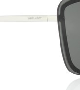 Thumbnail for your product : Saint Laurent SL 364 Mask flat-brow sunglasses