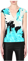Thumbnail for your product : Roberto Cavalli Printed jersey top