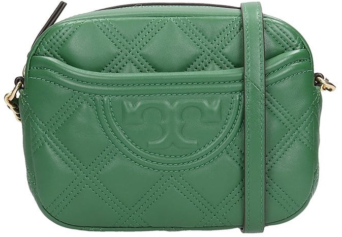 tory burch green handbag