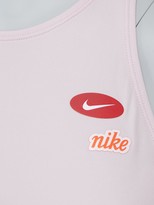 Thumbnail for your product : Nike Training Pro Icon Clash Tank Top - Pale Rose